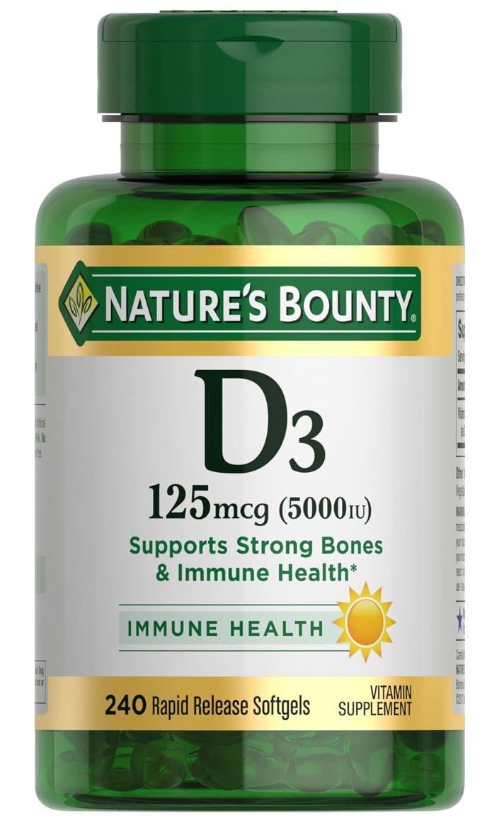 Natures Bounty vitamin D3