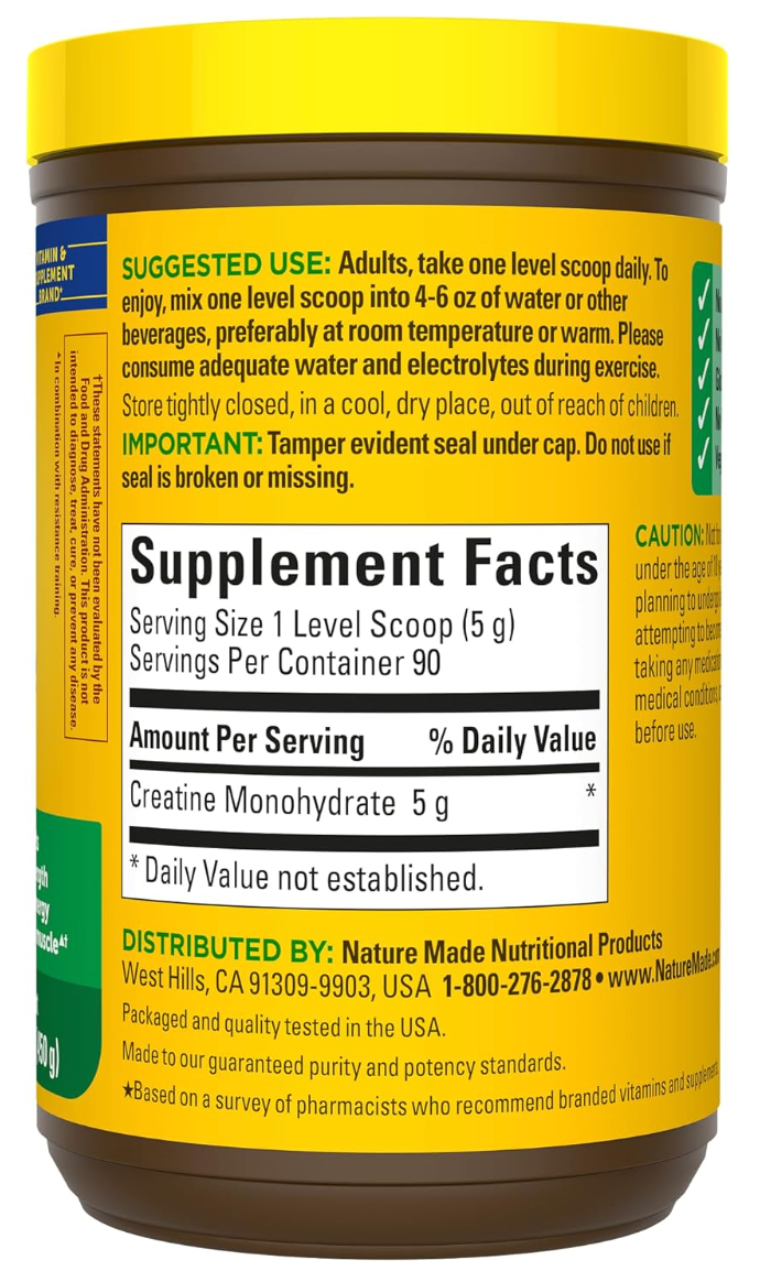 Nature Made Creatine Monohydrate