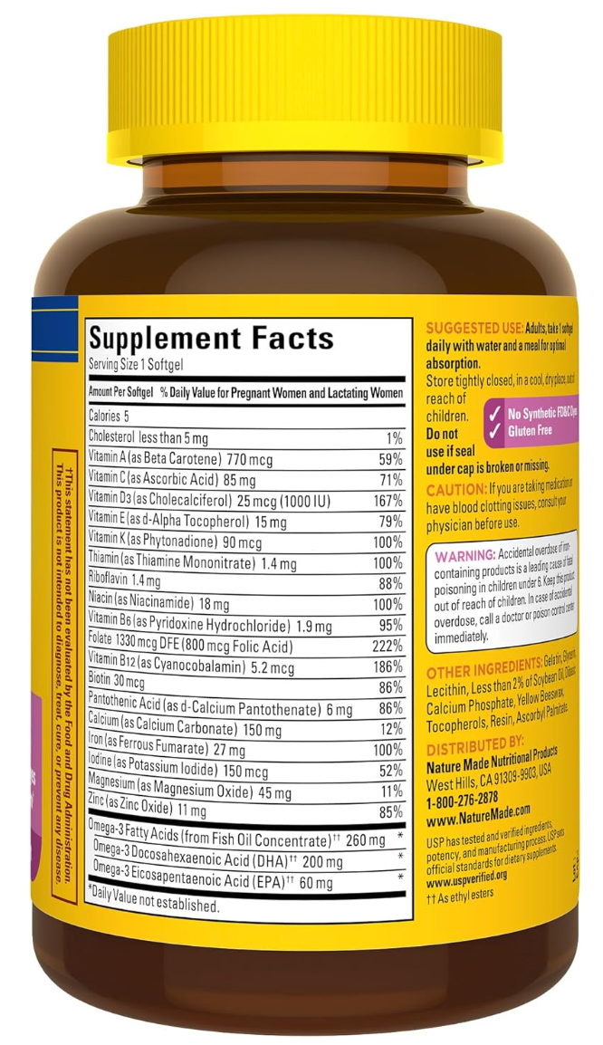 Nature Made Prenatal