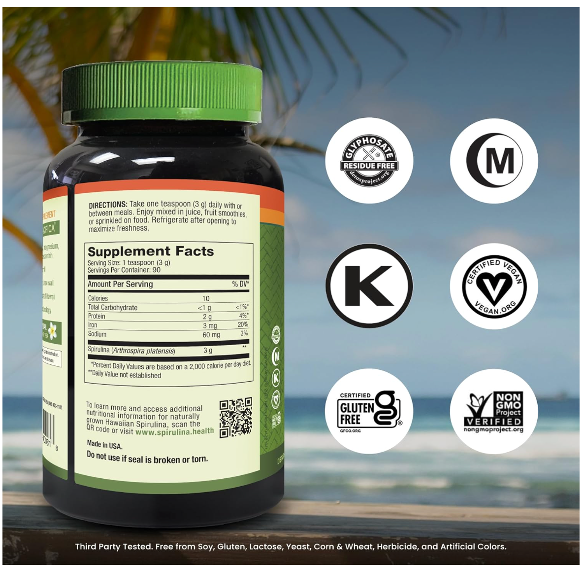 Nutrex Hawaii Pure Spirulina